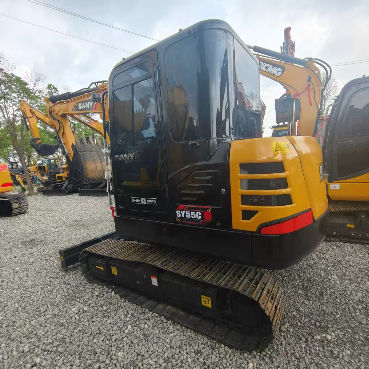 Mini escavadeira SANY SY55C: foto 3