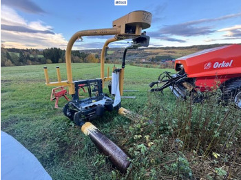 Máquina para produção de feno