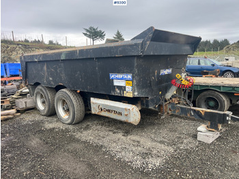 Reboque basculante agrícola