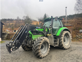 Trator 2015 Deutz-fahr 6180 Agrotron w/ Front loader and Front hydraulics. 4010 hours!: foto 2