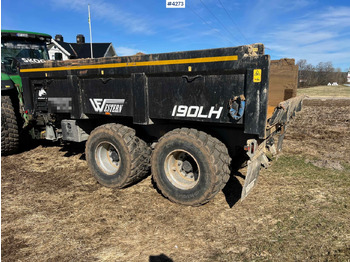 Reboque basculante agrícola 2020 Richard Western wf19DLH 2 axle dump trailer for tractor: foto 4 Reboque basculante agrícola 2020 Richard Western wf19DLH 2 axle dump trailer for tractor: foto 4