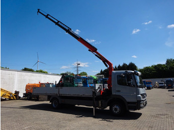 Camião de caixa aberta/ Plataforma, Caminhão grua Mercedes-Benz 1222 Atego mit Palfinger PK8501 Kran 4x2: foto 4