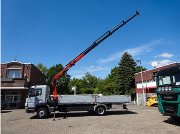 Camião de caixa aberta/ Plataforma, Caminhão grua Mercedes-Benz 1222 Atego mit Palfinger PK8501 Kran 4x2: foto 3