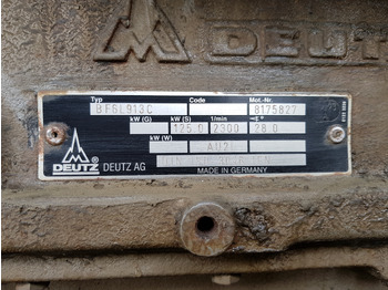 Motor e peças DEUTZ