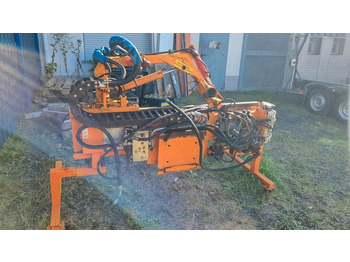 Limpa bermas Dücker UNA Mähausleger 100 Böschungsmulcher Böschungsmäher Seitenmulcher Multicar Ladog Bucher Unimog: foto 2