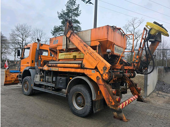 Veículo limpa-neves Mercedes-Benz Atego 1828 AK Absetzkipper Meiller Schmidt Schneepflug Küpper-Weisser Salzstreuer Allrad: foto 2