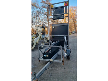 Reboque Nissen VLT LED Verkehrsleittafel Verkehrsleitanhänger Verkehrssicherungsanhänger Leitanhänger Leittafel Baustellenabsicherung RSA21: foto 3