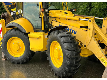 Retroescavadeira Komatsu * Koparko Ładowarka * Komatsu WB 97 S Utility *: foto 3