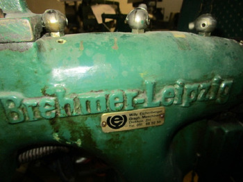 Máquina de impressão BREHMER LEIPZIG: foto 4
