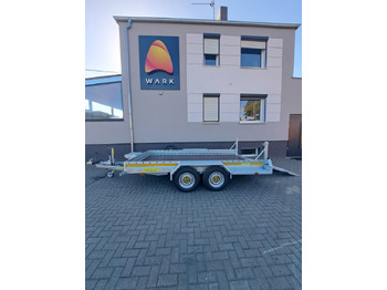 Reboque porta máquinas nuevo PRZYCZEPA DO KOPARKI MINIKOPARKI ŁADOWARKI Z NAJAZDAMI STALOWYMI 3500KG / EXCAVATOR MINI EXCAVATOR LOADER TRAILER WITH STEEL RAMPS 3500KG: foto 3