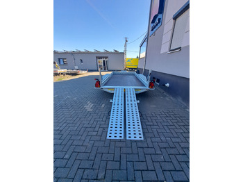 Reboque porta máquinas nuevo PRZYCZEPA DO KOPARKI MINIKOPARKI ŁADOWARKI Z NAJAZDAMI STALOWYMI 3500KG / EXCAVATOR MINI EXCAVATOR LOADER TRAILER WITH STEEL RAMPS 3500KG: foto 5