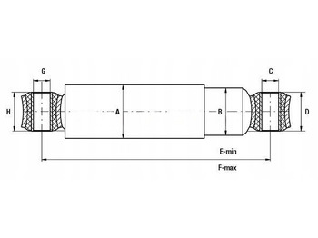 Amortecedor DAF XF 106