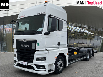 Caminhão transportador de contêineres/ Caixa móvel MAN TGX