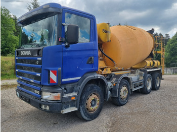 Caminhão betoneira SCANIA R124