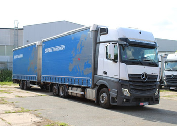 Caminhão com lona MERCEDES-BENZ Actros 2542
