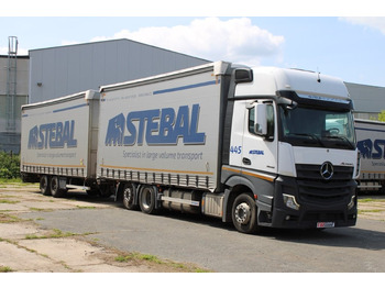 Caminhão com lona MERCEDES-BENZ Actros 2542
