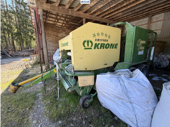 Máquina para produção de feno Krone Combi pack Multi-Cut 1500 round baler: foto 4