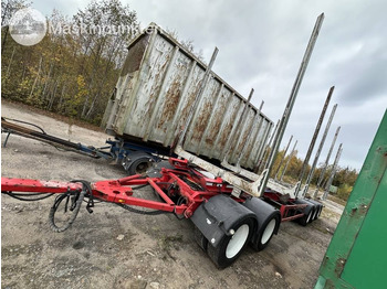 Reboque transporte de madeira