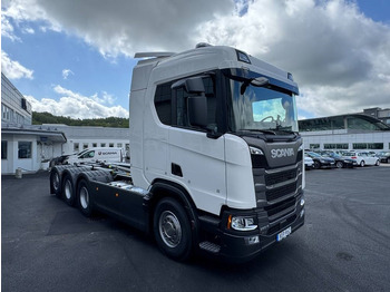 Caminhão polibenne Scania R 560 8x4*4 Joab 24 Lastväxlare: foto 4