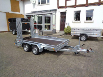 Reboque porta máquinas Böckmann, PKW-Anhänger, Baumaschinentransporter, 2,7 to. 100 km/h: foto 3