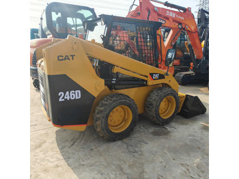 Locação de  Used  Front Loader Tractor CAT 246D Skid Steer Loader / Used Cat 226B 246C 246d Mini Skid Steer Loader in Stock [ Copy ] [ Copy ] Used  Front Loader Tractor CAT 246D Skid Steer Loader / Used Cat 226B 246C 246d Mini Skid Steer Loader in Stock [ Copy ] [ Copy ]: foto 1