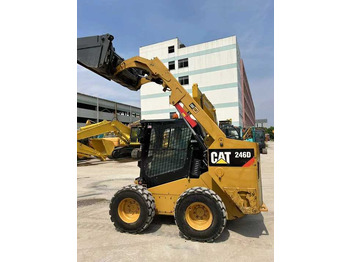 Mini carregadeira 90% New Front Loader Tractor CAT 246D Skid Steer Loader / Used Cat 226B 246C 246d Mini Skid Steer Loader in Stock [ Copy ]: foto 5