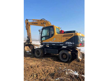 Escavadeira de rodas Used Korea Brand Original hyundai 210w-9 Wheel Excavator for Sale  Used hyundai Wheel Excavator [ Copy ]: foto 5