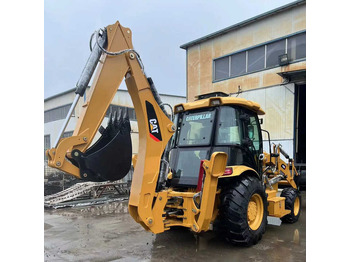 Retroescavadeira Used Wheel Loader CAT420F Caterpillar 420F Construction Machinery Mini Wheel Skid Steer Loader in Stock: foto 3