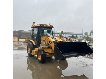 Retroescavadeira Used Wheel Loader CAT420F Caterpillar 420F Construction Machinery Mini Wheel Skid Steer Loader in Stock: foto 4