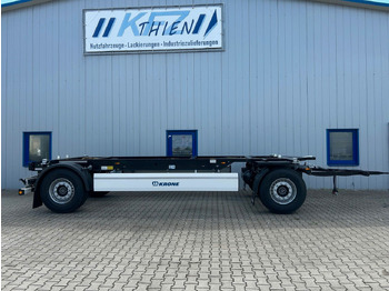Reboque transportador de contêineres/ Caixa móvel KRONE