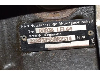 Motor de Caminhão MAN D0836LFL64   MAN tgl tgm: foto 2