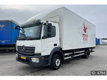 Caminhão transportador de contêineres/ Caixa móvel MERCEDES-BENZ Atego 1218