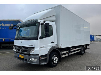 Caminhão transportador de contêineres/ Caixa móvel MERCEDES-BENZ Atego 1218