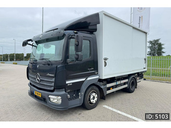 Caminhão transportador de contêineres/ Caixa móvel MERCEDES-BENZ Atego 916
