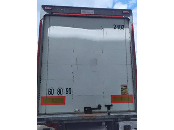 Semireboque furgão Semi-remorque 3 Essieux SEMI RECONDITONNEE -38 TONNES PORTE RELEVANTE: foto 3