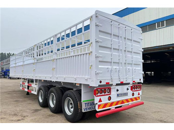Semireboque transporte de gado nuevo TITAN 2025 New Fence Semi Trailer for Sale In Tanzania: foto 4 Semireboque transporte de gado nuevo TITAN 2025 New Fence Semi Trailer for Sale In Tanzania: foto 4