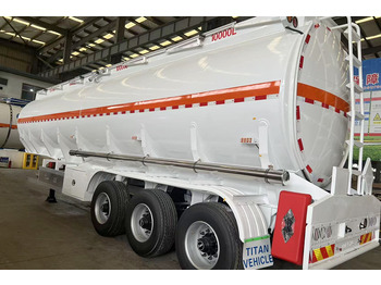 Semirreboque tanque para transporte de combustível nuevo TITAN 40000 Liters Fuel Tanker Trailer for Sale in Zambia: foto 3