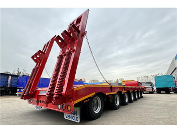 Semireboque baixa nuevo TITAN 7 Axle 120 Ton Lowbed Trailer for Sale In Saudi Arabia: foto 2