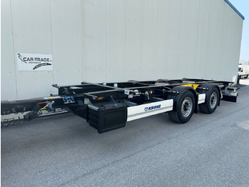 Reboque transportador de contêineres/ Caixa móvel KRONE