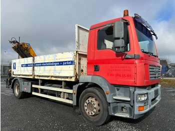 Caminhão grua, Camião de caixa aberta/ Plataforma MAN TGM 18.280 *202000 km*Grue EFFER type 120 3 S*PREMIER PROPRIO: foto 4