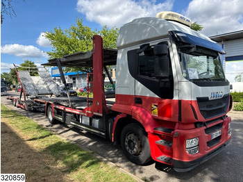 Caminhão transporte de veículos Iveco Stralis 420 EURO 6, Retarder, PTO, LOHR, Standairco: foto 3
