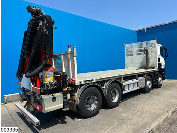 Camião de caixa aberta/ Plataforma, Caminhão grua Renault C 430 8X4, EURO 6, Steel suspension, Palfinger: foto 2
