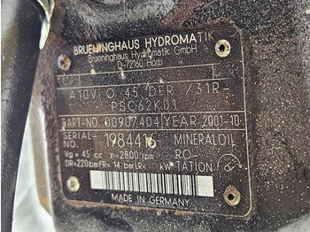 Hidráulica de Máquina de construção Brueninghaus Hydromatik A10VO45DFR/31R-Load sensing pump: foto 3