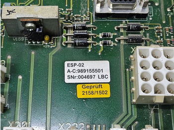 Sistema elétrico de Máquina de construção Liebherr A924B-989155501-Control box/Steuermodul: foto 4