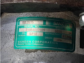 Compressor de ar condicionado de Máquina de construção SANDEN SD7H15-6035-Compressor/Kompressor/Aircopomp: foto 4