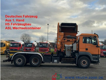 Locação de MAN TGS 26.320 HS Fahrzeugbau ASF Wechselcontainer MAN TGS 26.320 HS Fahrzeugbau ASF Wechselcontainer: foto 1