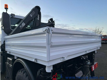 Furgão caixa aberta Unimog U 300 4x4 mit Kran Nur 78.144 KM zGG.7.490Kg.: foto 4