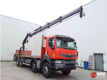 Camião de caixa aberta/ Plataforma RENAULT Kerax 410