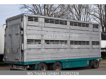 Reboque transporte de gado nuevo Pezzaioli Pezzaiolli 2 Stock RBA31F ausfahrbares Dach: foto 3