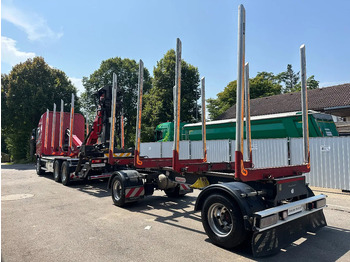 Caminhão florestal Volvo FH 540 FH540*6x4*Kurzholzzug*Epsilon M12Z*Glogger Anhänger*Retarder: foto 4